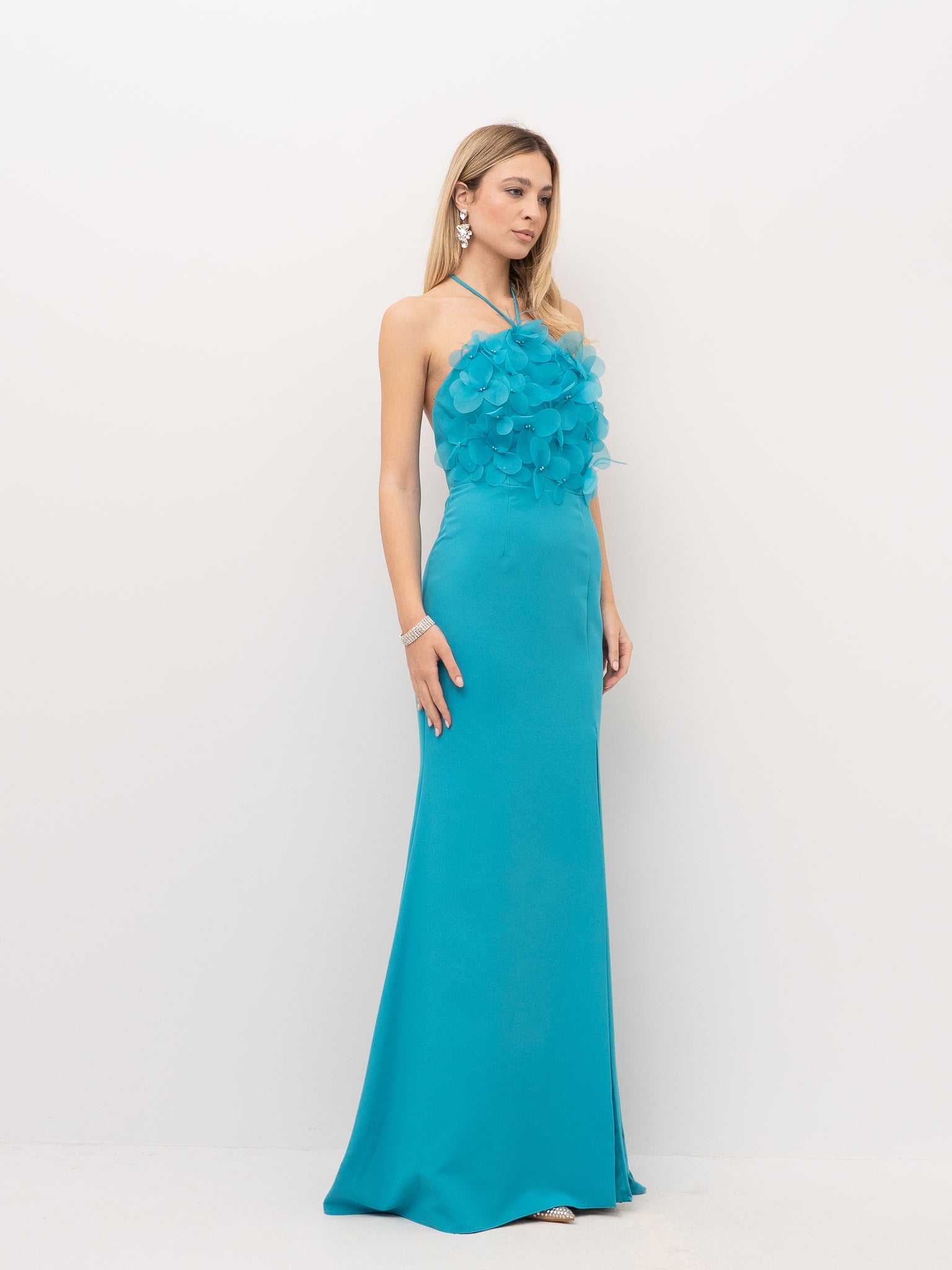 VESTIDO MARFIL 1J205CRP00720