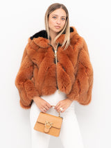 ABRIGO DE PIEL YES LONDON LC5016