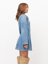 MYA ICON DENIM DRESS
