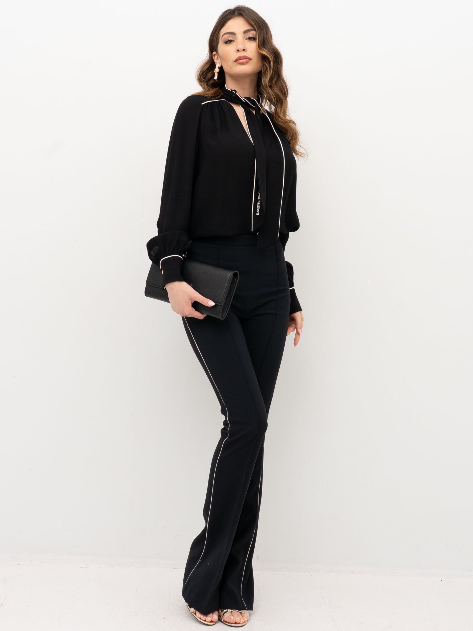 ELISABETTA FRANCHI PA08451E2 TROUSERS