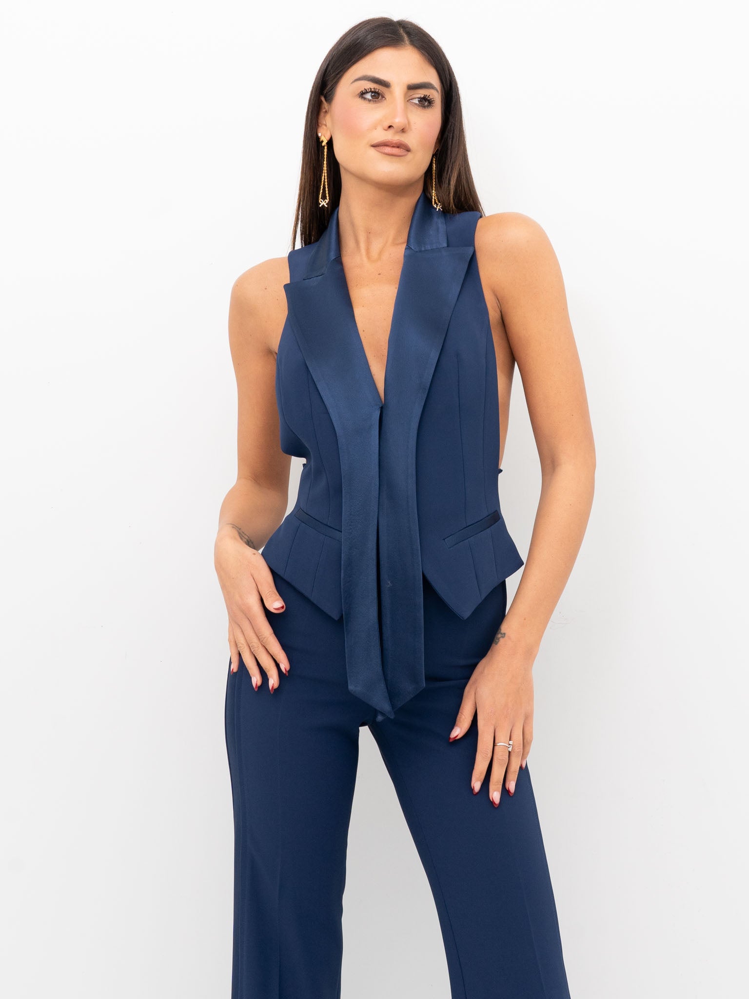 GILET ELISABETTA FRANCHI GL00251E2 – Niklo Boutique