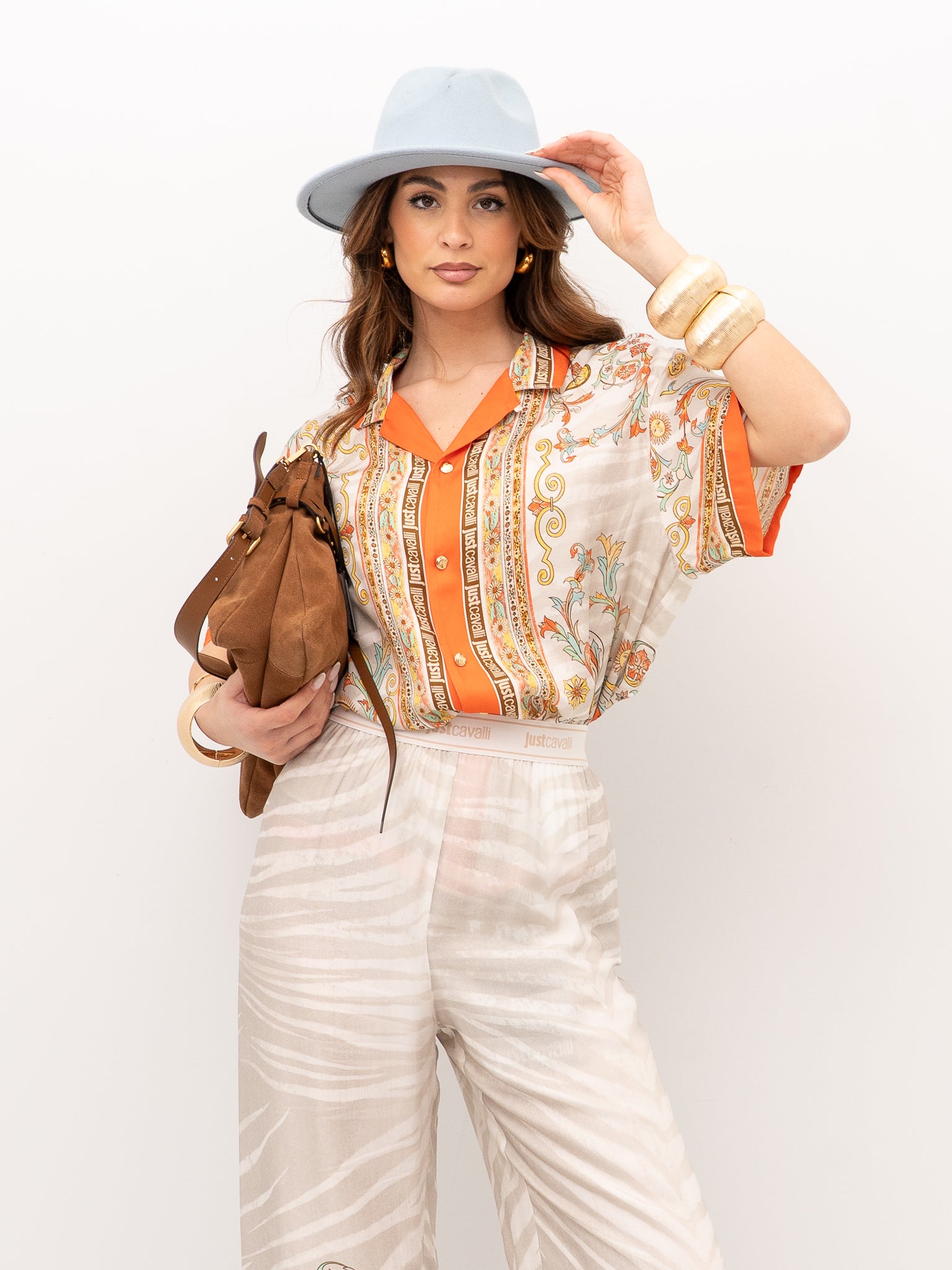 CAMICIA JUST CAVALLI 80PAL2P7 NS845