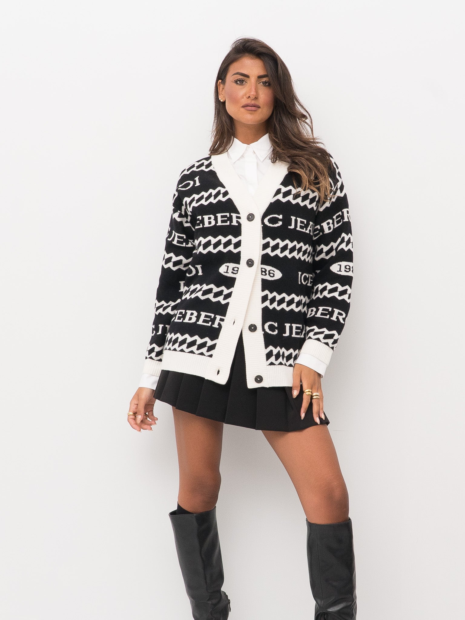 CARDIGAN ICEBERG A019-9020