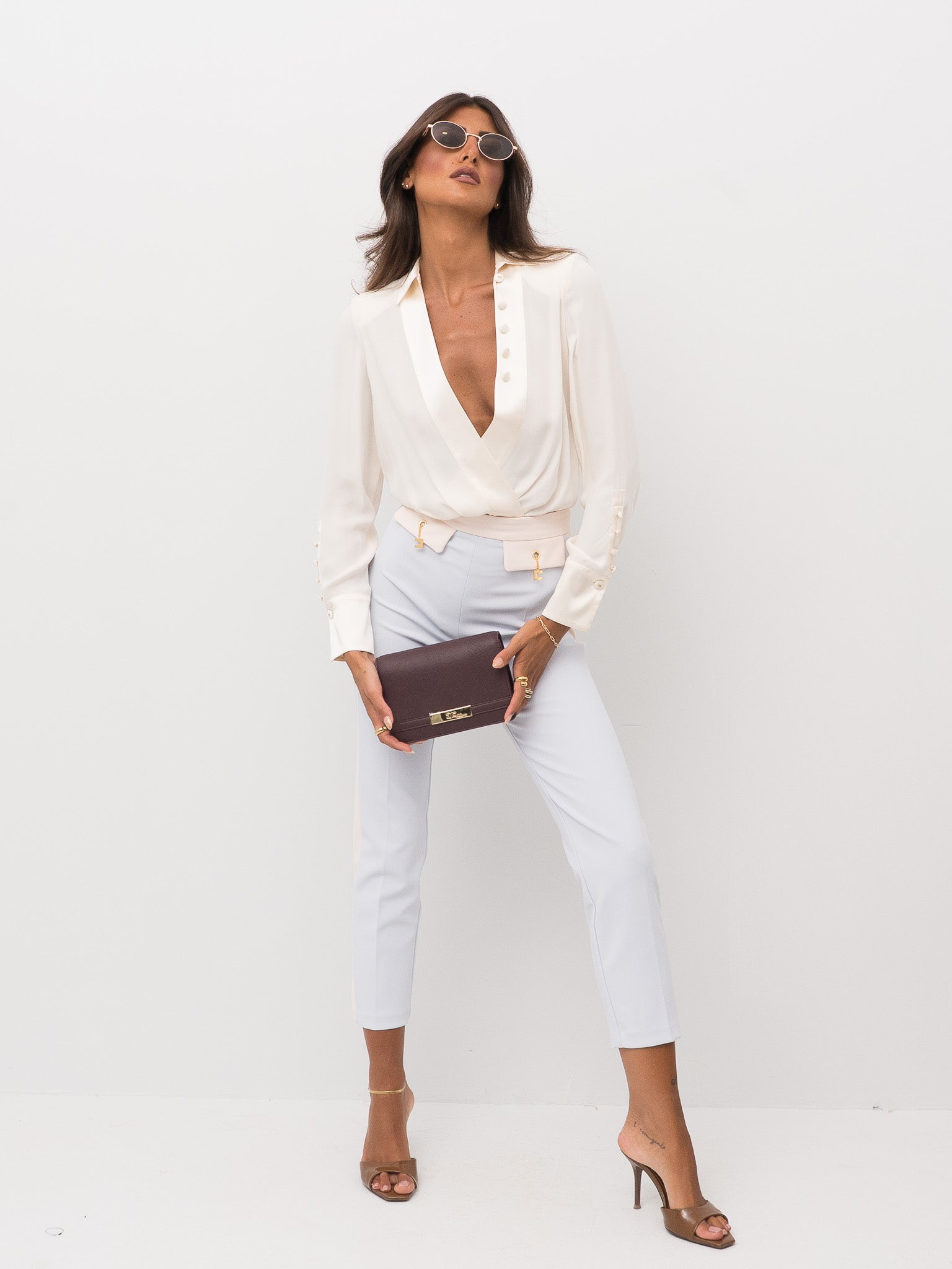 CAMICIA A BODY ELISABETTA FRANCHI CB00356E2