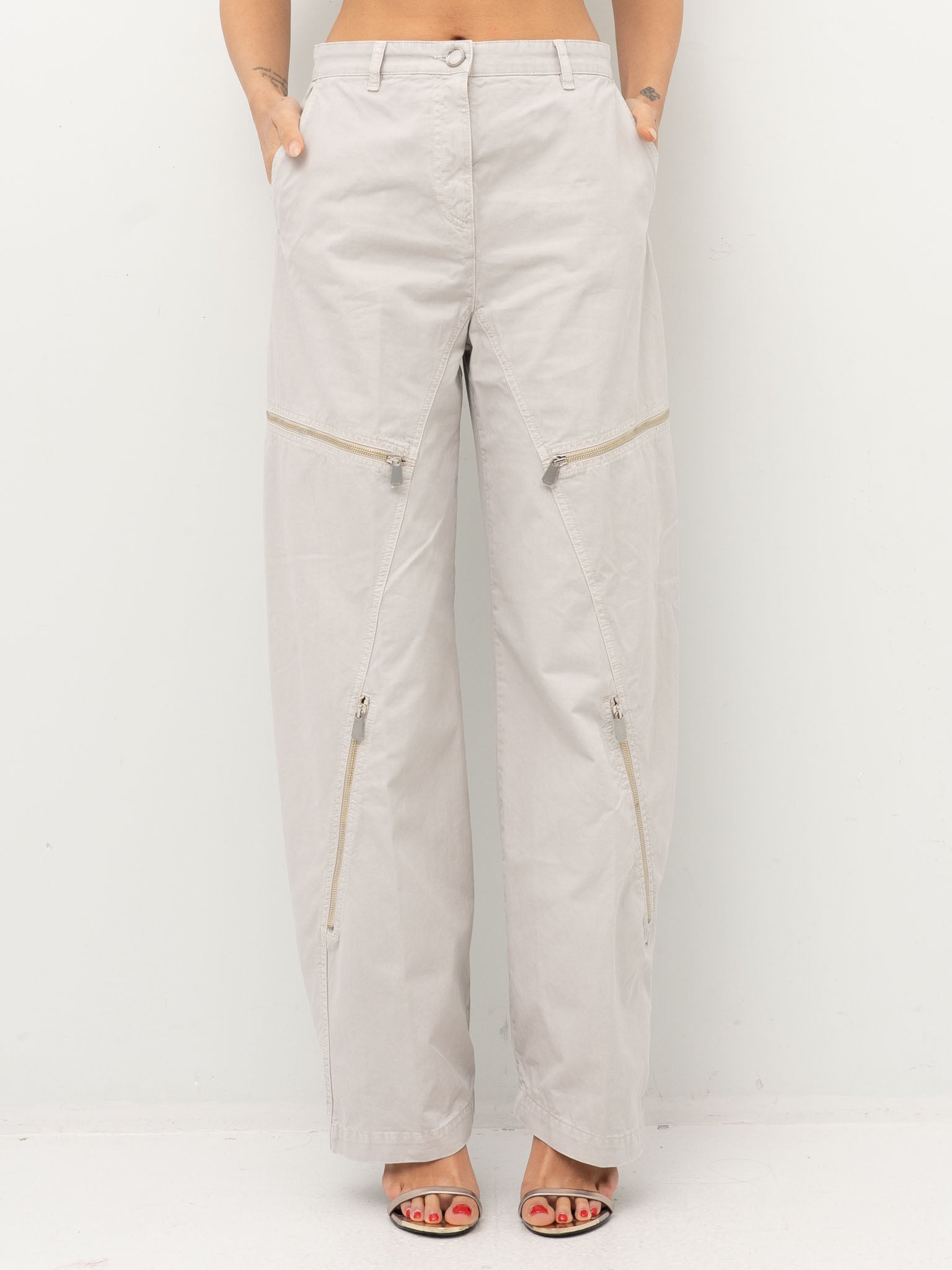 パンツ PINKO Woman Pants White 1 105139A2L8 C00 PANTALONE PINKO 104981-A2EC – Niklo Boutique