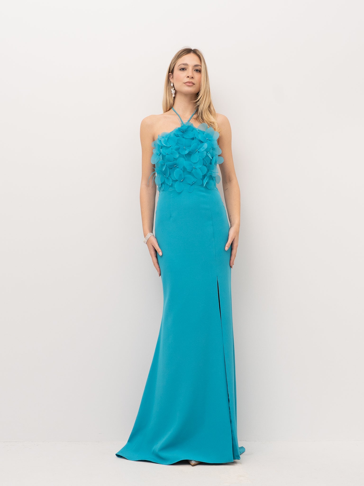 VESTIDO MARFIL 1J205CRP00720