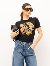 T-SHIRT VERSACE JEANS COUTURE 80HAHE01 CJ02E