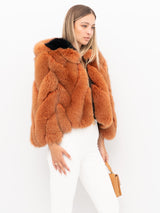 ABRIGO DE PIEL YES LONDON LC5016