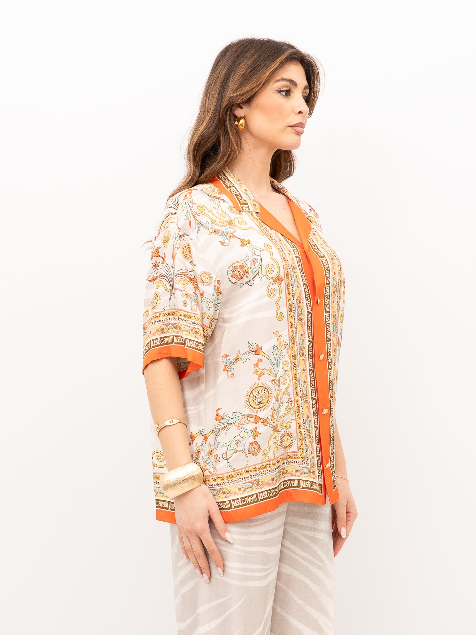 CAMICIA JUST CAVALLI 80PAL2P7 NS845