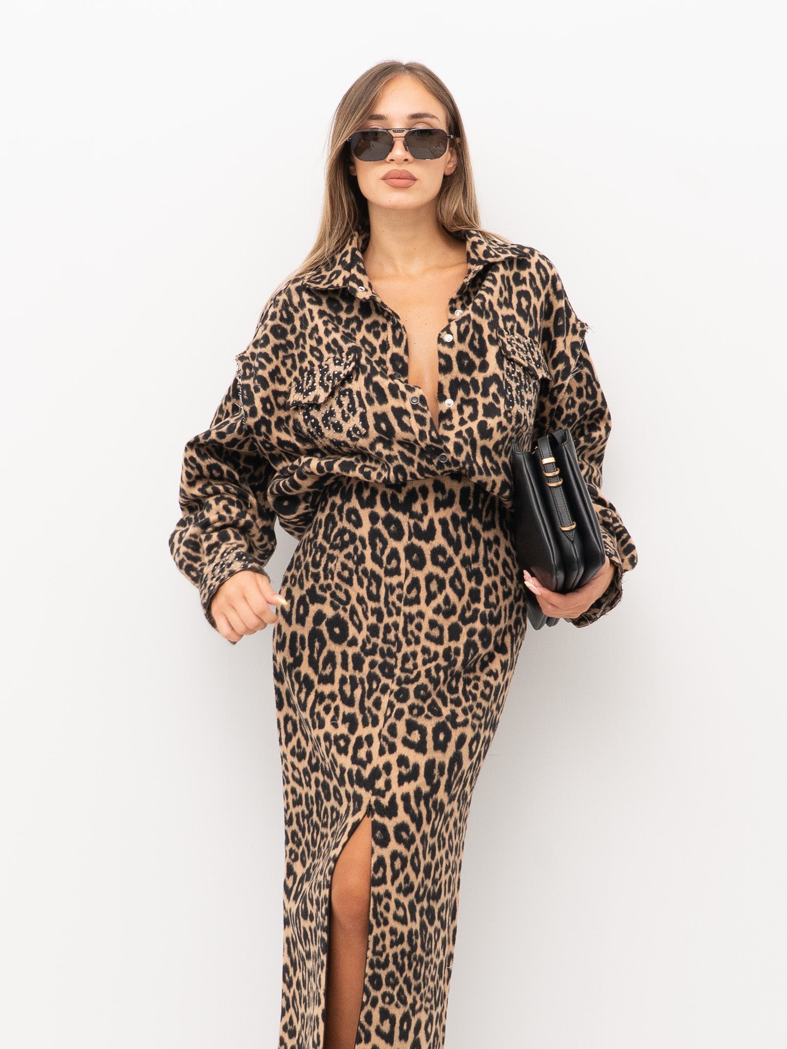 CAMICIA A PAPER KID F5PKWOSI103