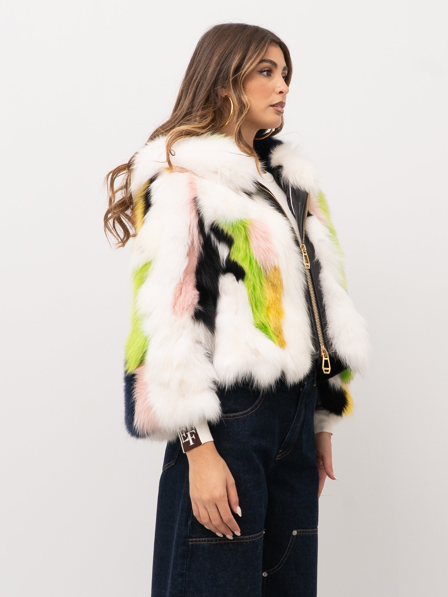 YES LONDON FUR COAT LC50002
