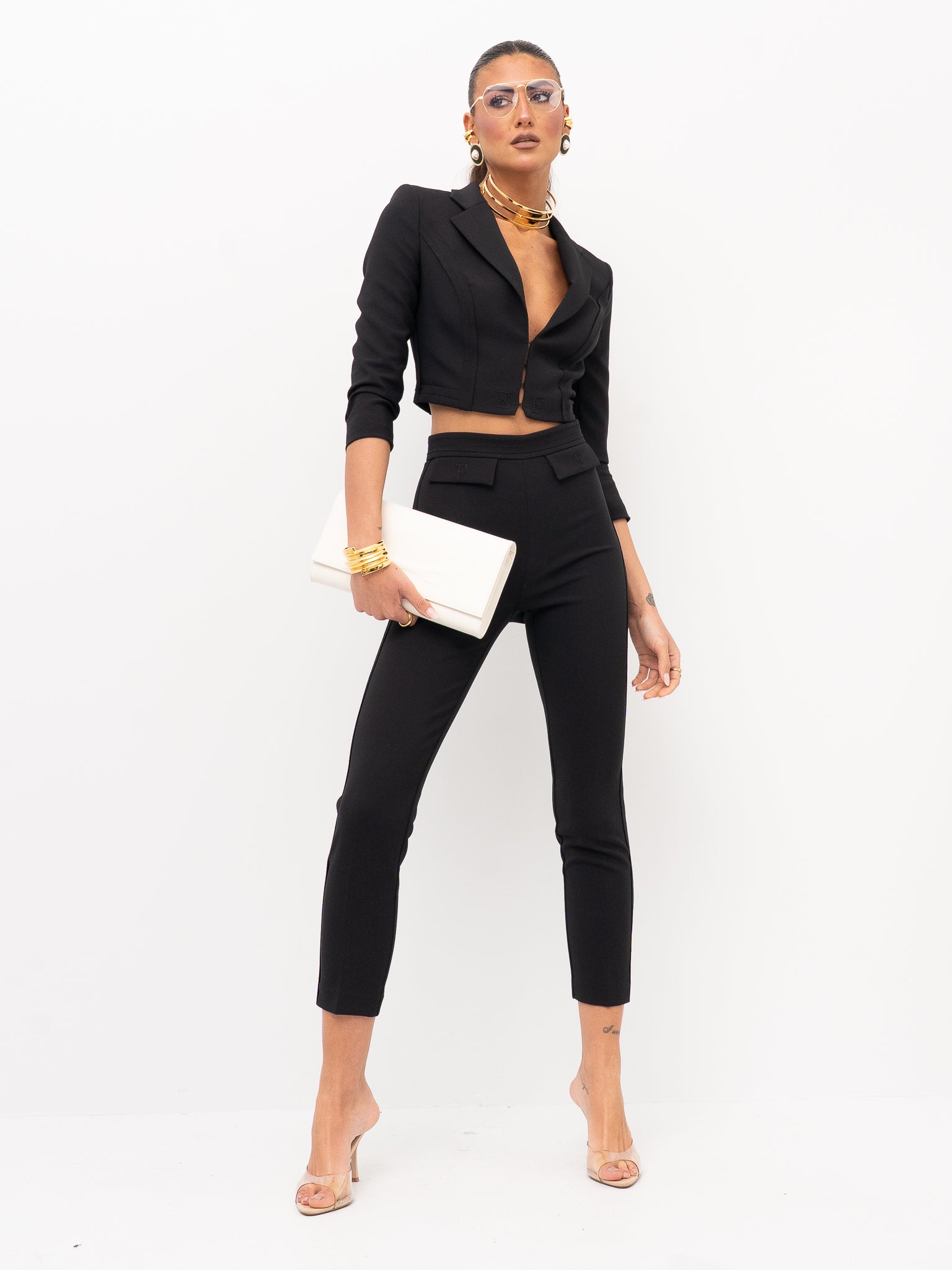 ELISABETTA FRANCHI PA17061E2 TROUSERS