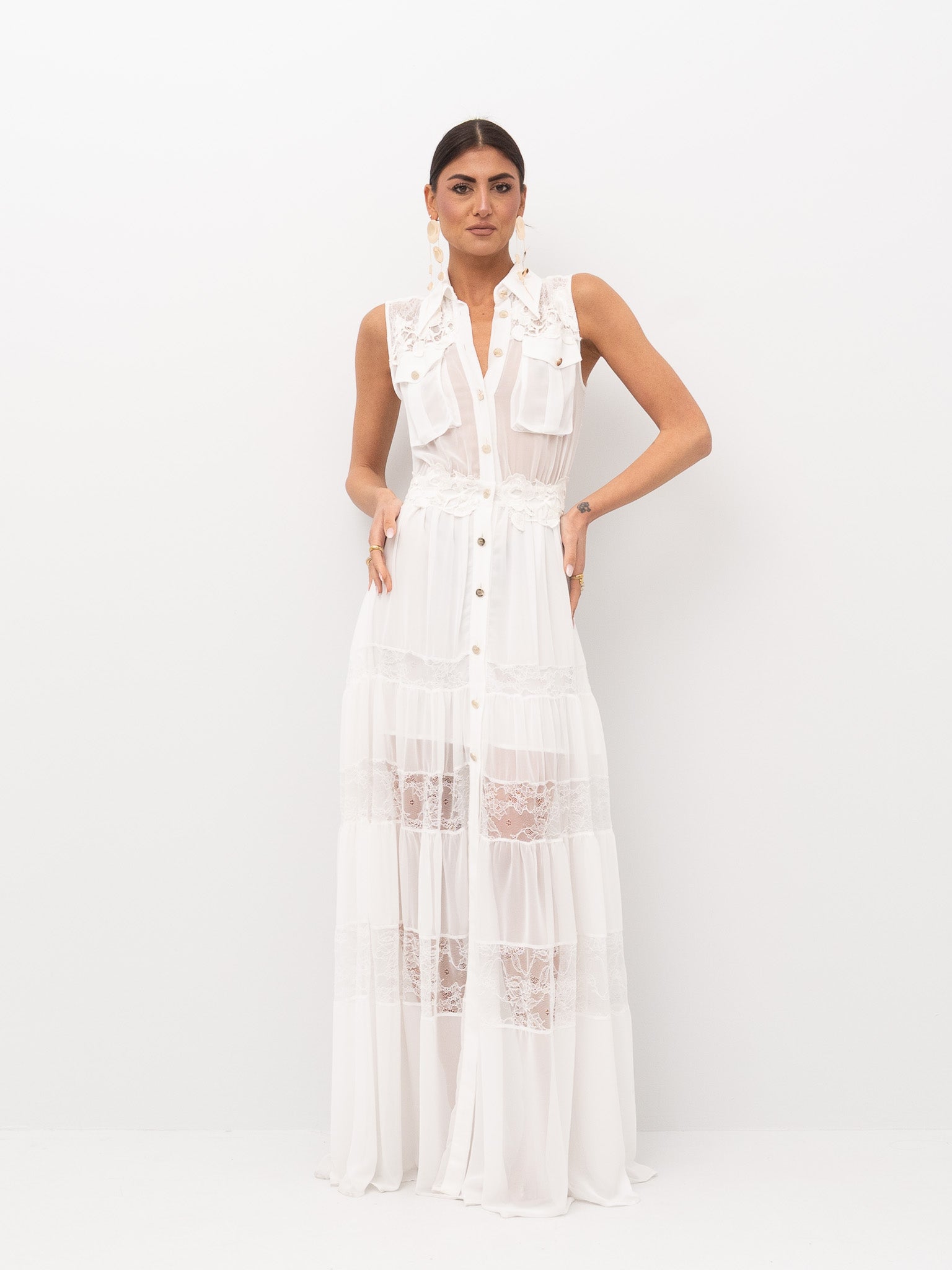 VESTIDO BABYLON W EL0702