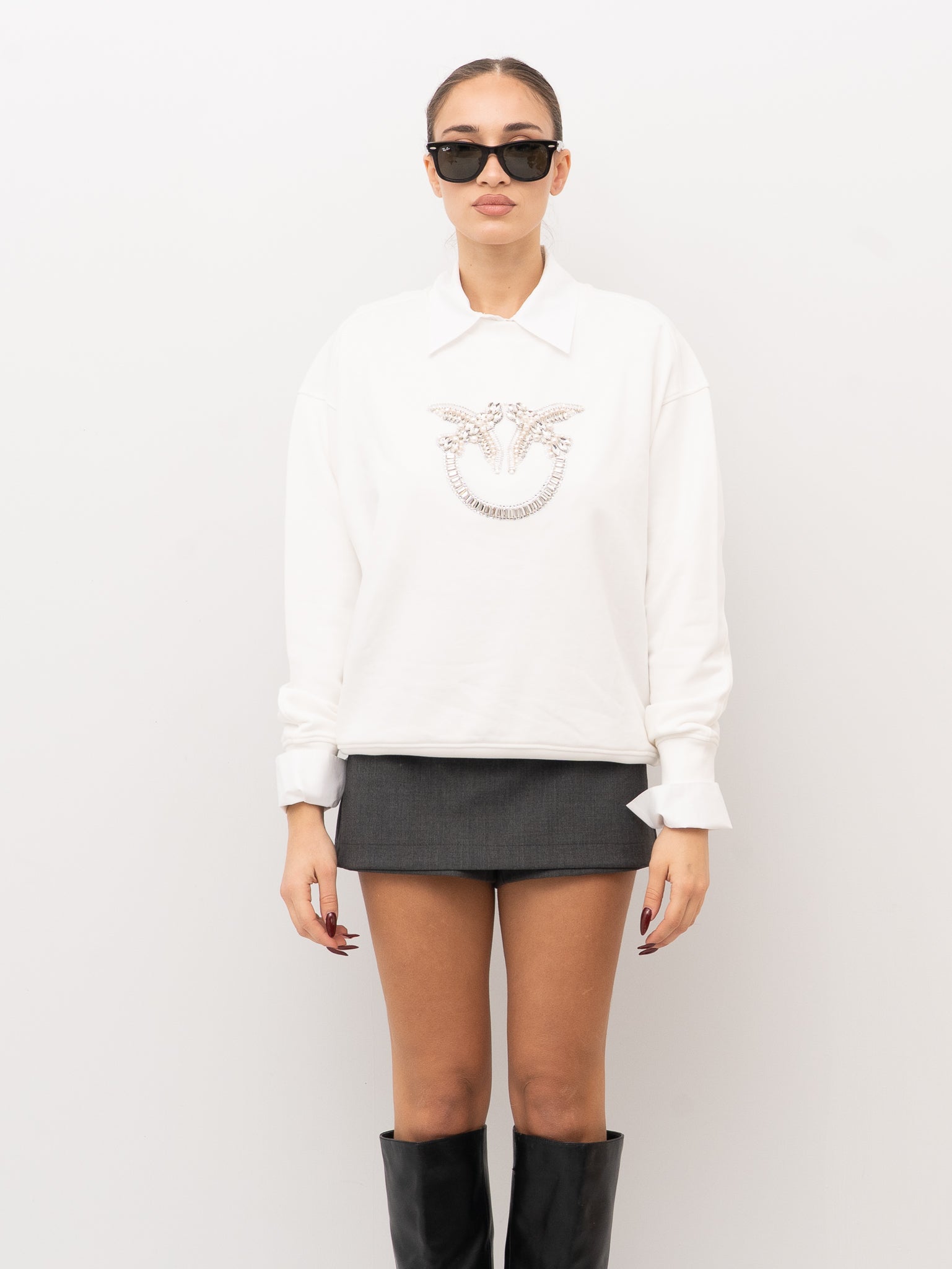 FELPA PINKO 100534-A2RO