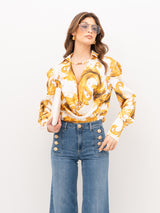 BLUSA VERSACE JEANS COUTURE 80HAL212 NS820