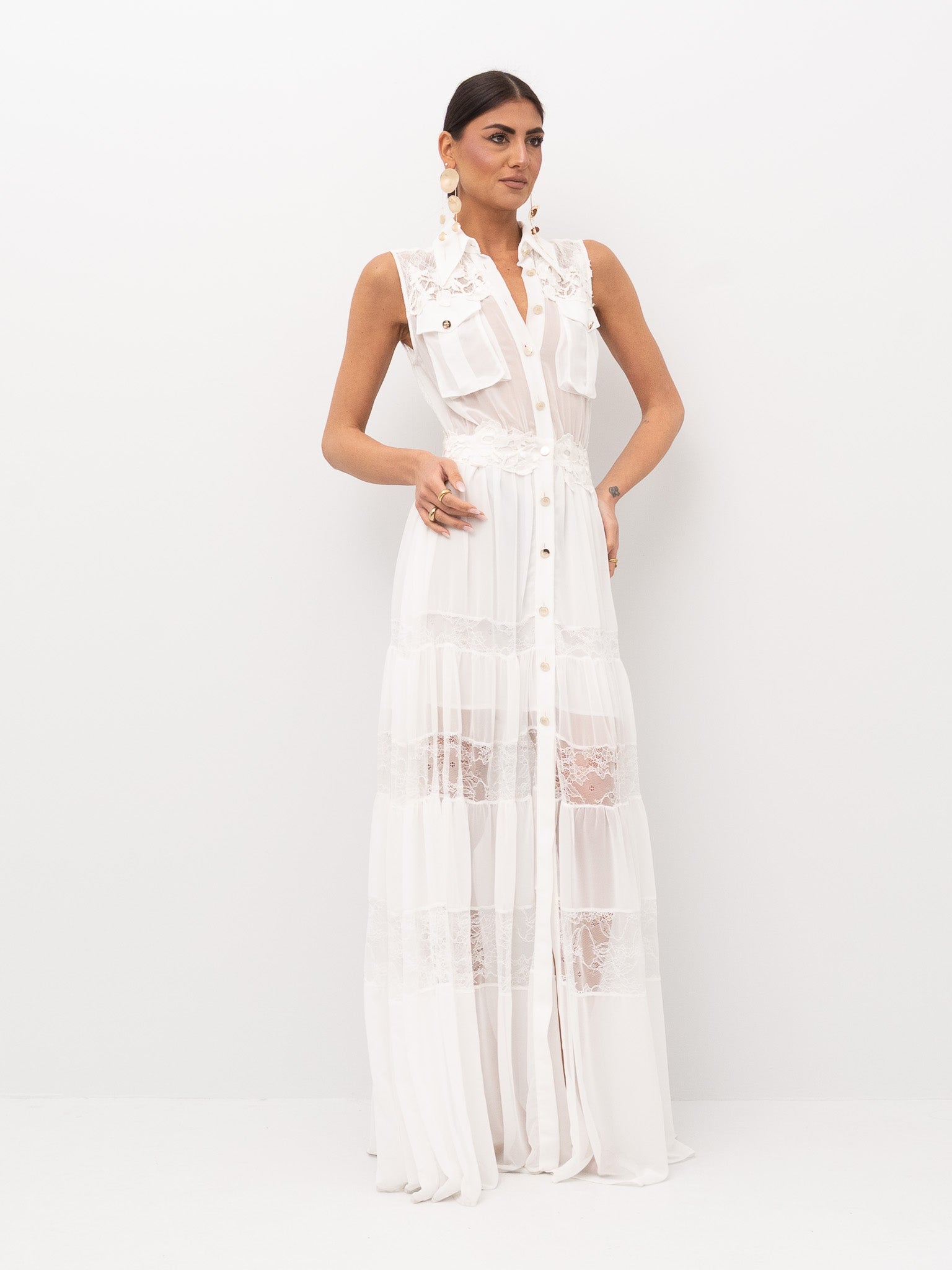 VESTIDO BABYLON W EL0702