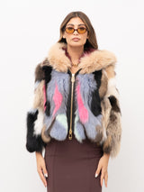 YES LONDON FUR COAT LC50017