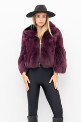 ABRIGO DE PIEL YES LONDON LC5003