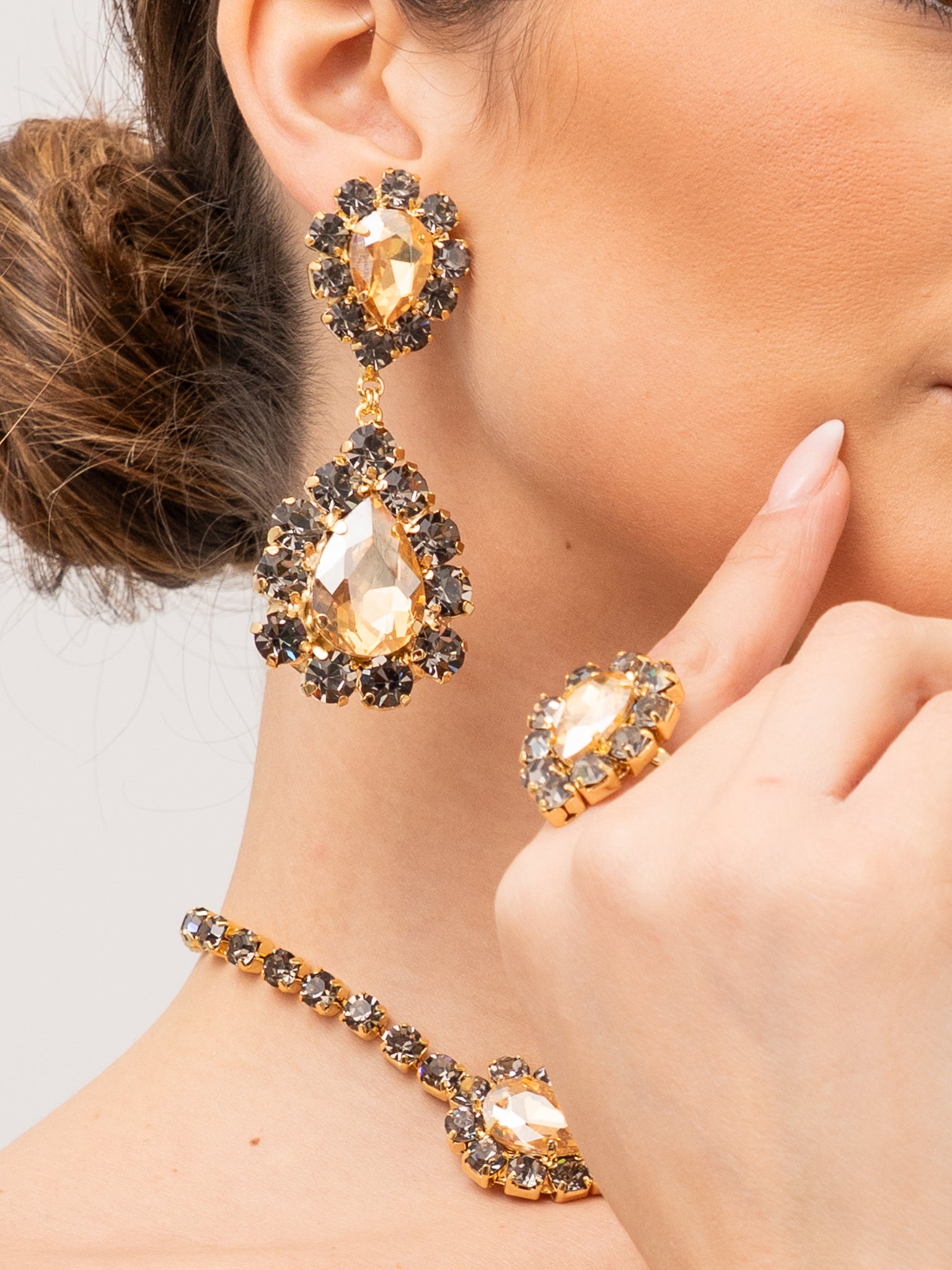 PENDIENTES DE LUJO SHADE C 103