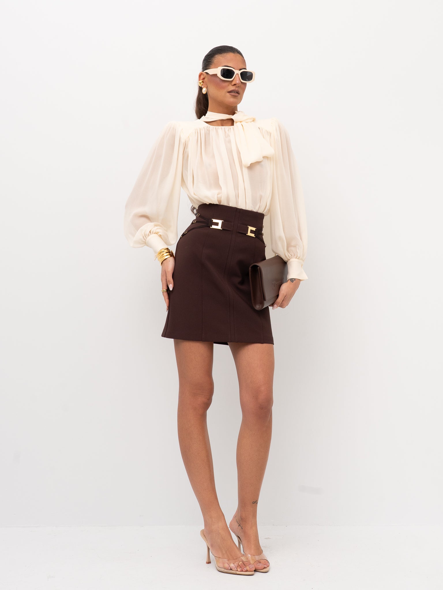 ELISABETTA FRANCHI CB00661E2 BODYSUIT SHIRT
