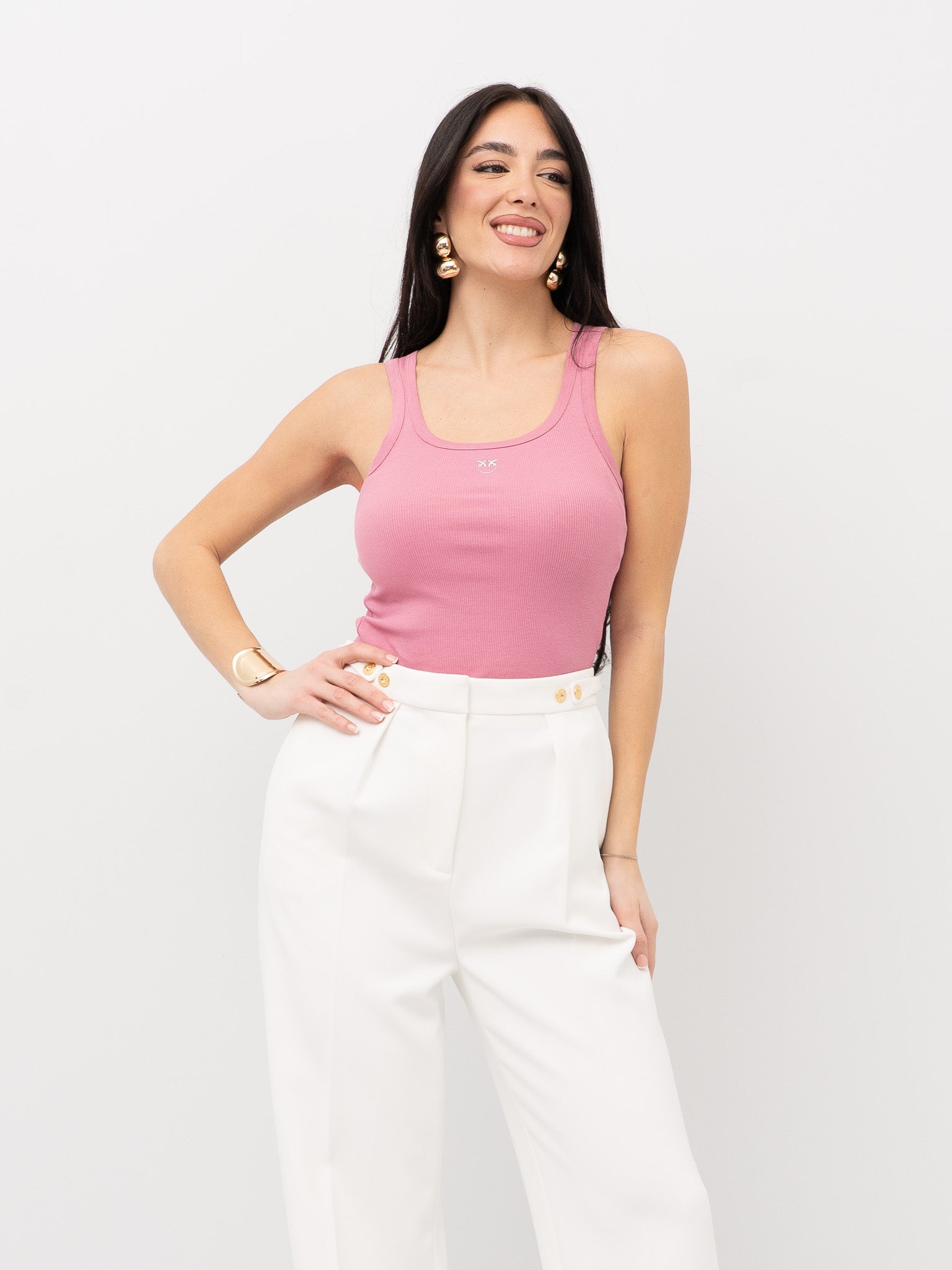 PINKO CAMISETA DE TIRANTES 100807-A338