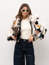 YES LONDON FUR COAT LC50009