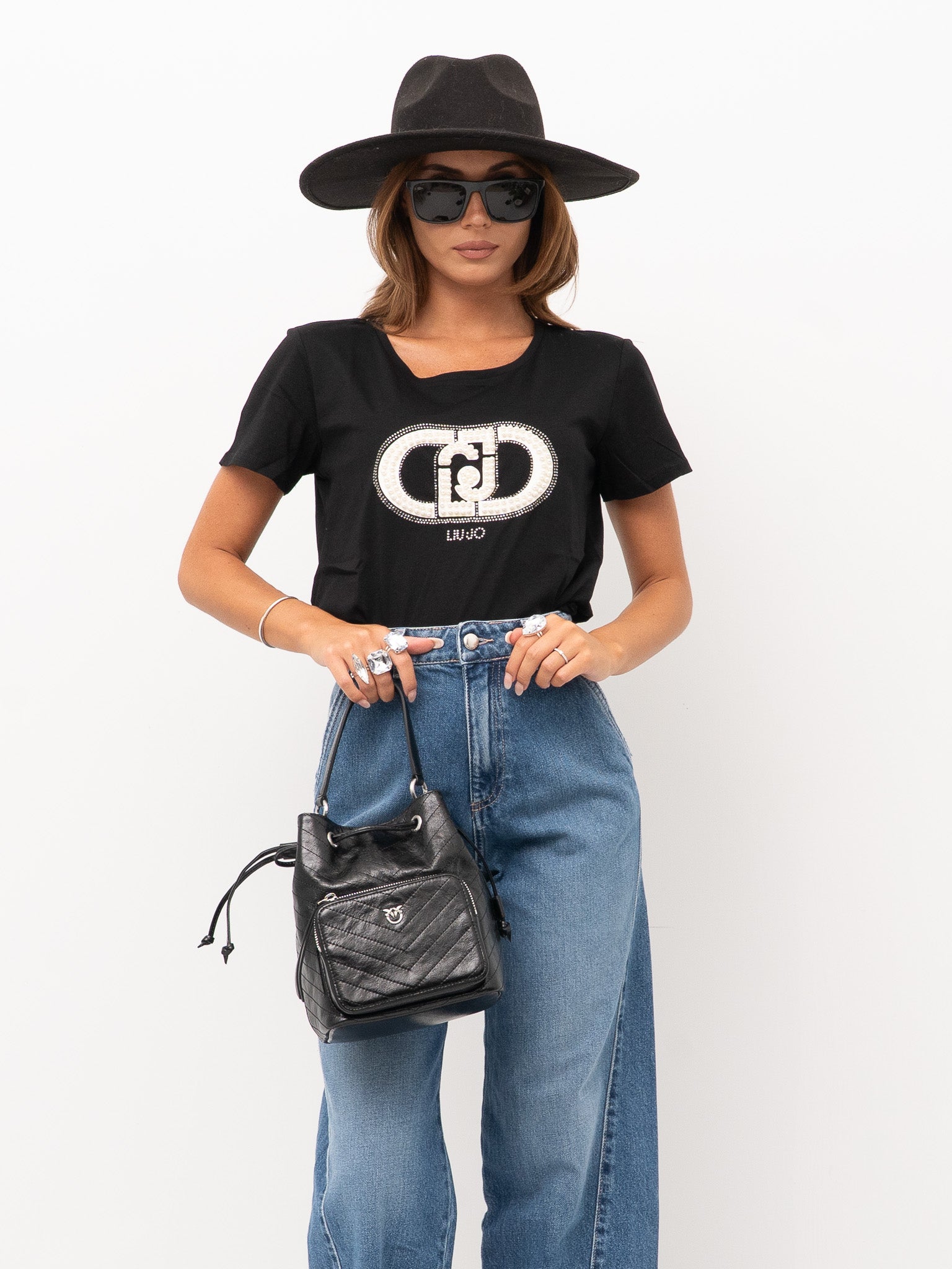 T-SHIRT LIU JO TF5280JS923