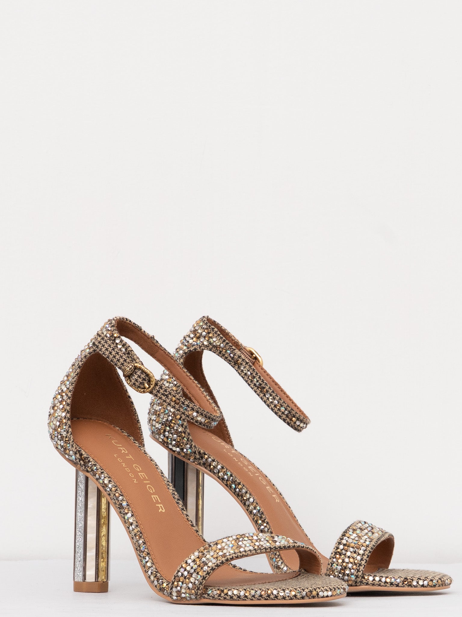 SANDALO KURT GEIGER PERSPEX HEEL