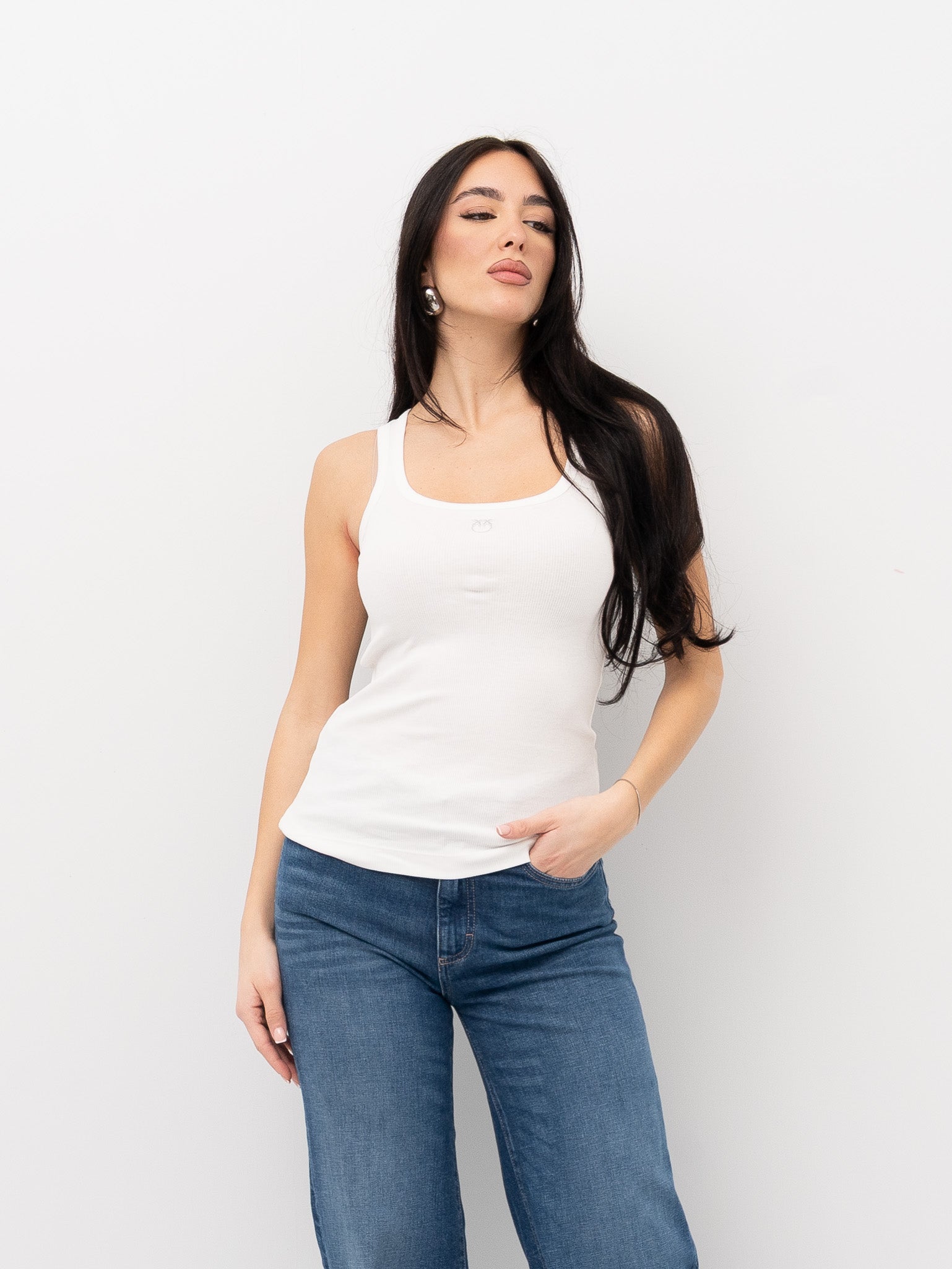 PINKO CAMISETA DE TIRANTES 100807-A338