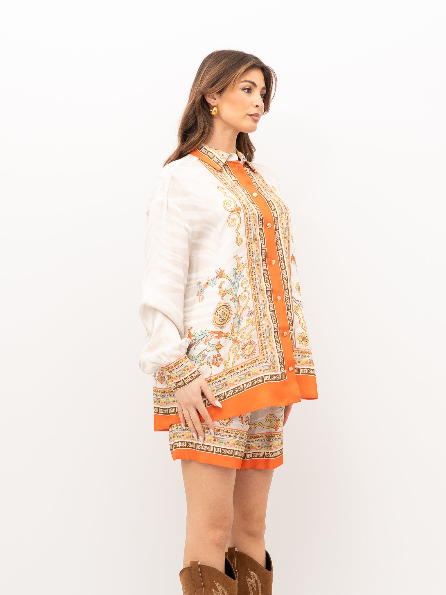 CAMISA JUST CAVALLI 80PAL2P6 NS843