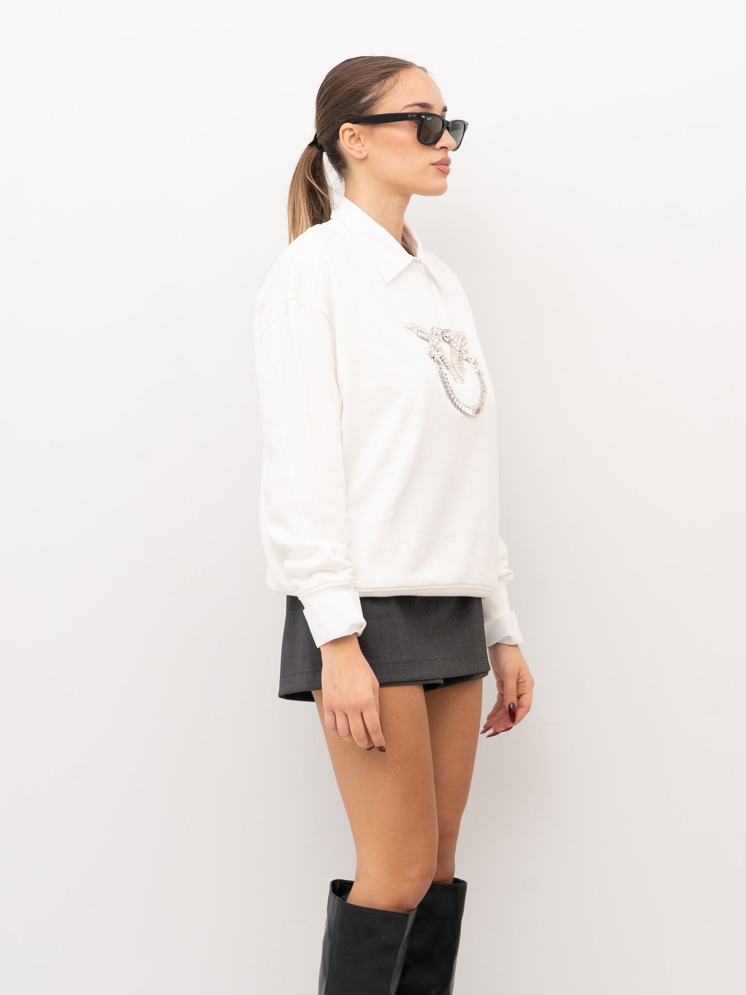 FELPA PINKO 100534-A2RO