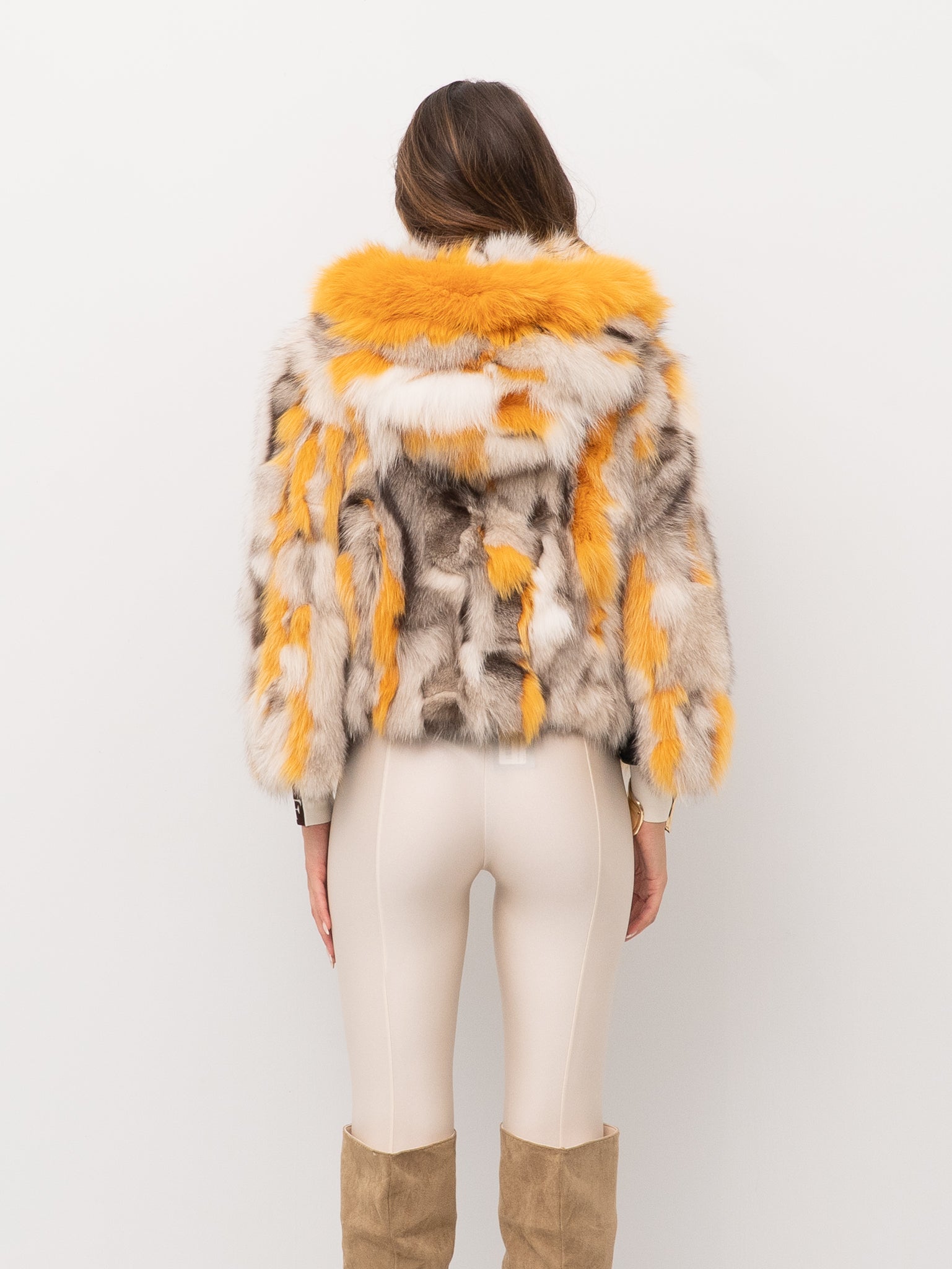 YES LONDON FUR COAT LC50018