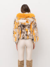 YES LONDON FUR COAT LC50018
