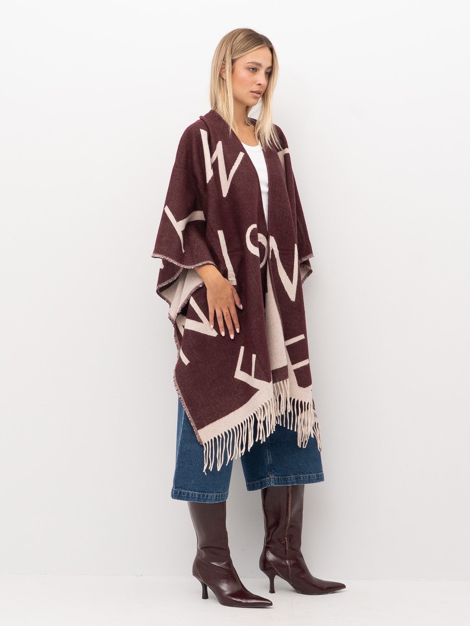 PONCHO TWINSET MILANO 252TA4220
