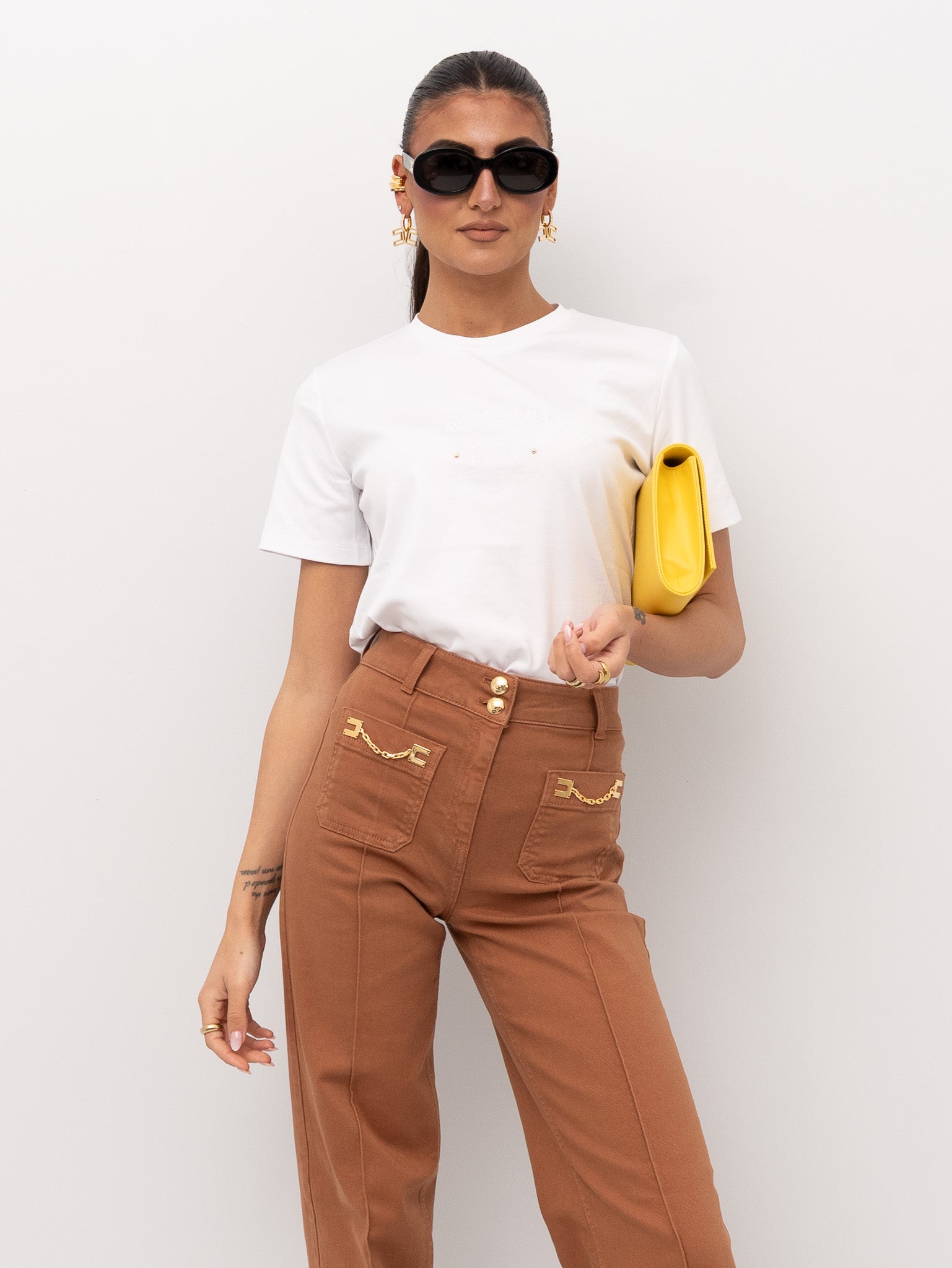 ELISABETTA FRANCHI T-SHIRT MA01761E2