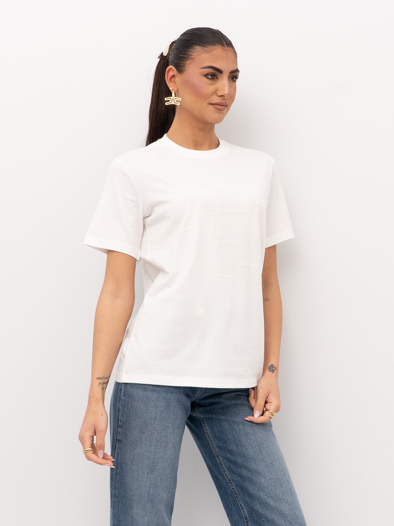 T-SHIRT ELISABETTA FRANCHI MA74D61E2