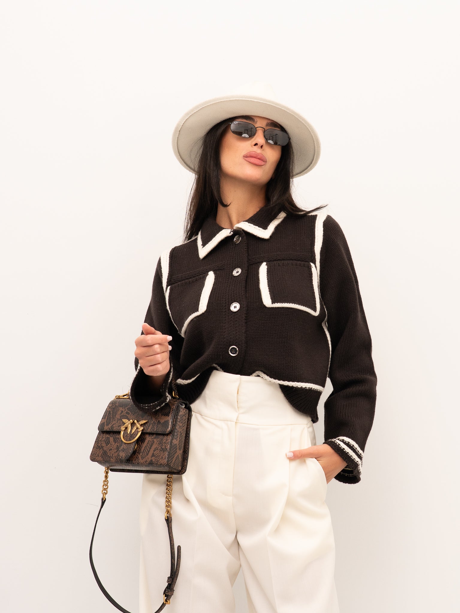 GIACCA PINKO 107378-A2PL