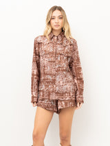 CAMICIA A PAPER KID S6PKWOSI015