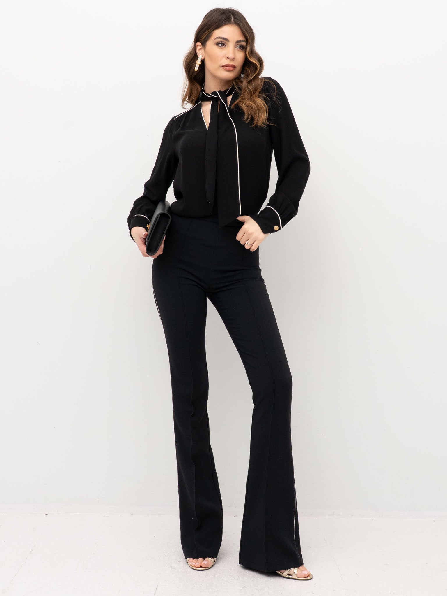 ELISABETTA FRANCHI PA08451E2 TROUSERS