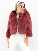 ABRIGO DE PIEL YES LONDON LC5015
