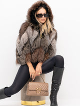 ABRIGO DE PIEL YES LONDON LC5014