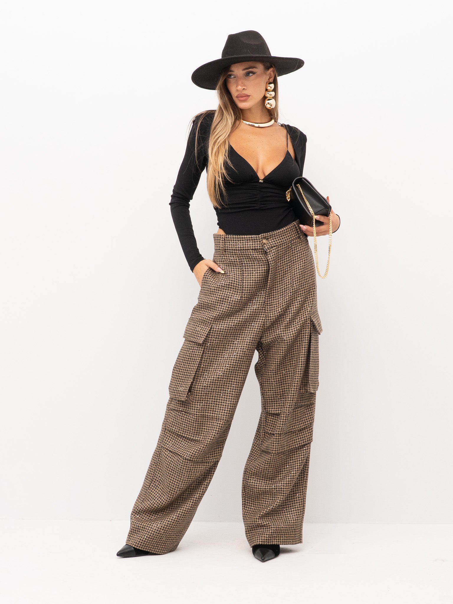 PANTALONE A PAPER KID F5PKWOPA241