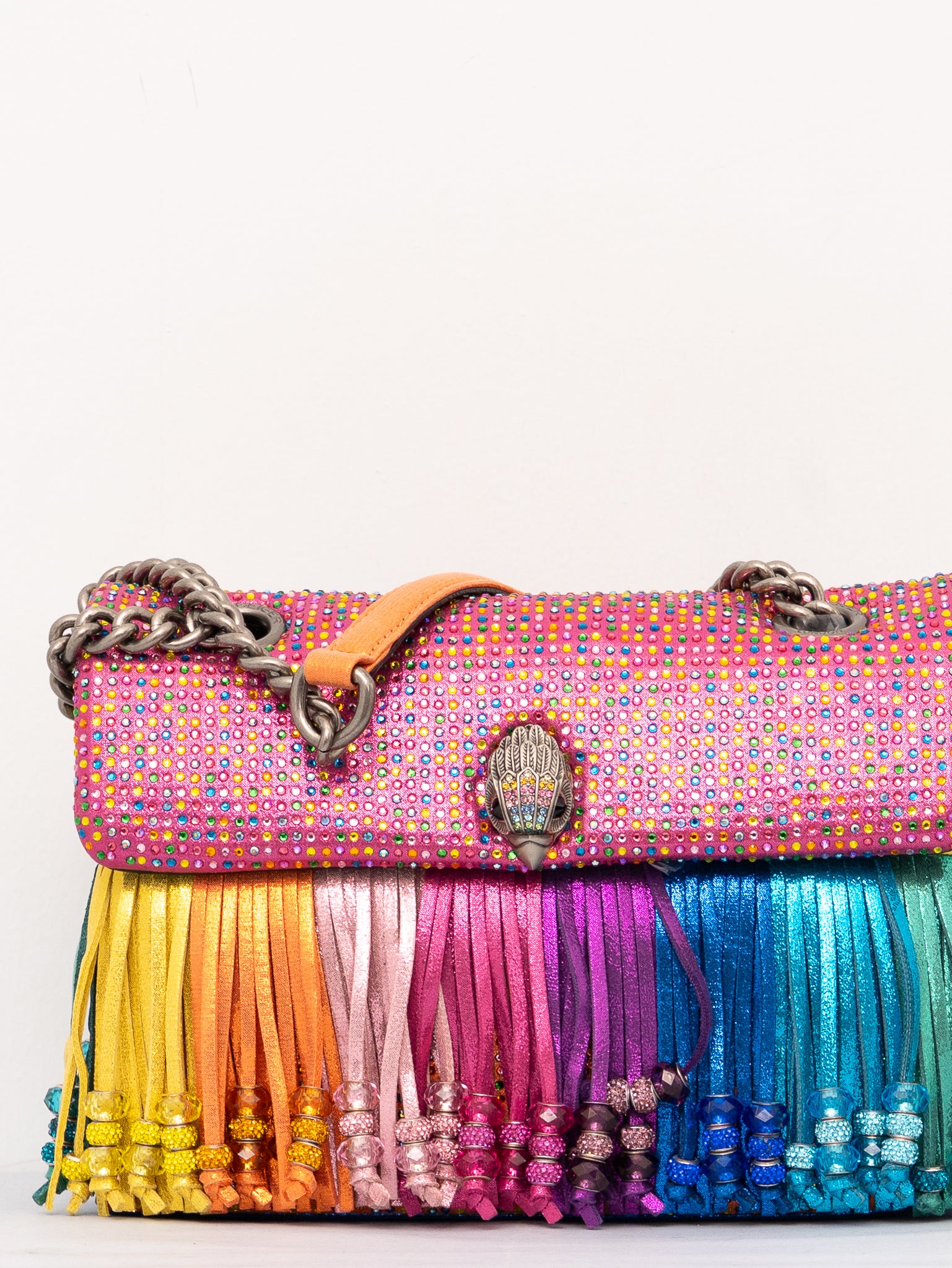 KURT GEIGER KENSINGTON FRINGE BAG