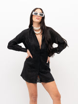 CAMICIA ILARIA VITAGLIANO ACQUA FLOWER