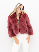 ABRIGO DE PIEL YES LONDON LC5015