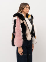 YES LONDON FUR COAT LC50015