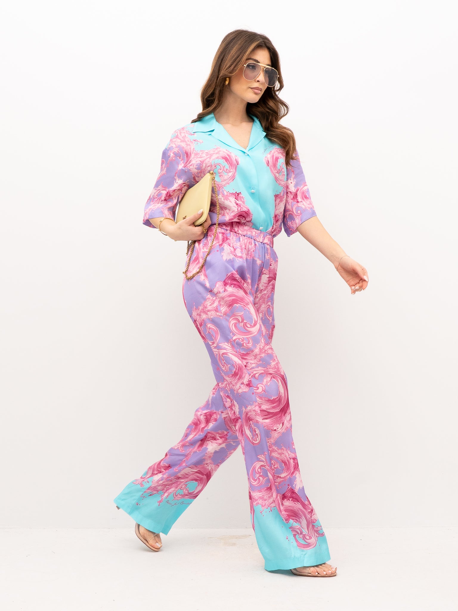 PANTALONE VERSACE JEANS COUTURE 80HAA1P2 NS833