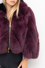 ABRIGO DE PIEL YES LONDON LC5003