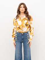 BLUSA VERSACE JEANS COUTURE 80HAL212 NS820