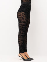 VERSACE JEANS COUTURE LEGGINGS 79HAC101 JS490